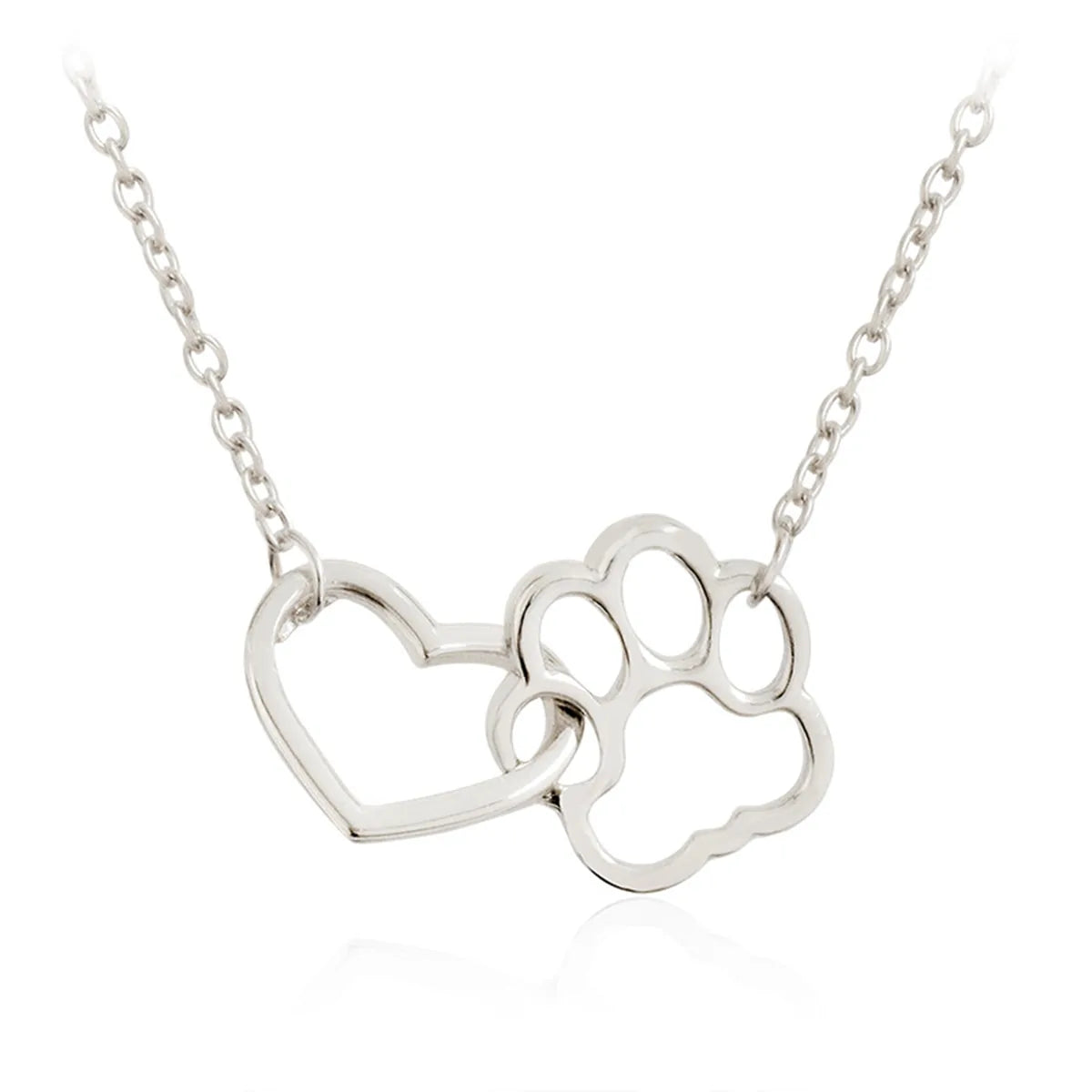 Paw and Heart Necklaces